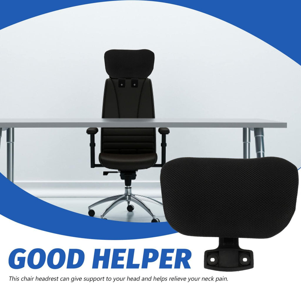 [Like New] Tofficu Adjustable Ergonomic Mesh Headrest for Office Chair Black