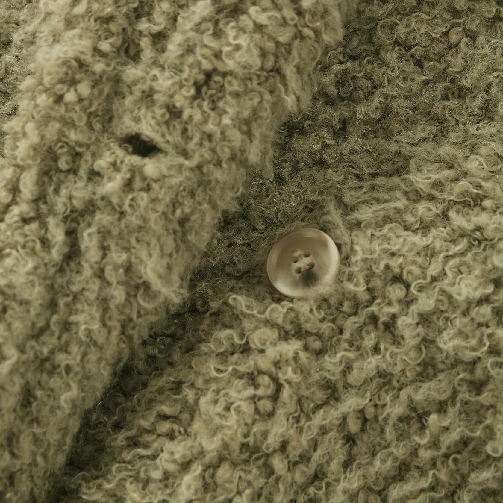 Amazhiyu Womens Faux Fur Waistcoat Vest Laurel Green Size M