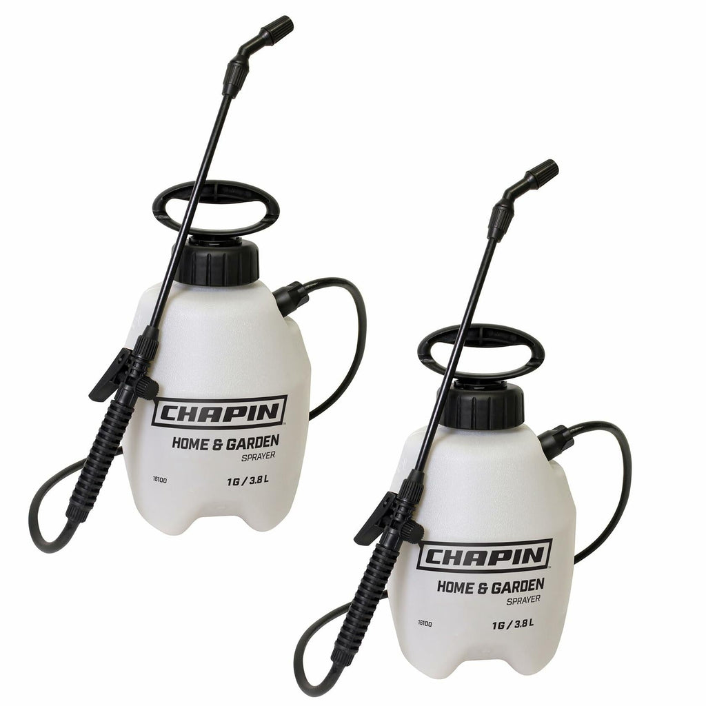 Chapin International 16109 1-Gallon Lawn Garden Pump Sprayer 2-Pack White