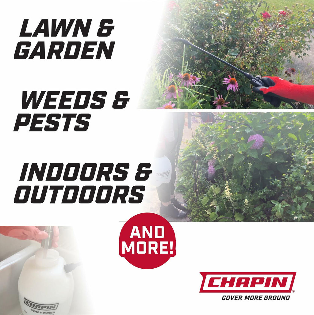 Chapin International 16109 1-Gallon Lawn Garden Pump Sprayer 2-Pack White