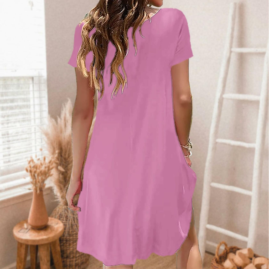 Volope Women's Nightgown Pajama Set 3 Pack Cozy Sleepwear Pockets Size S