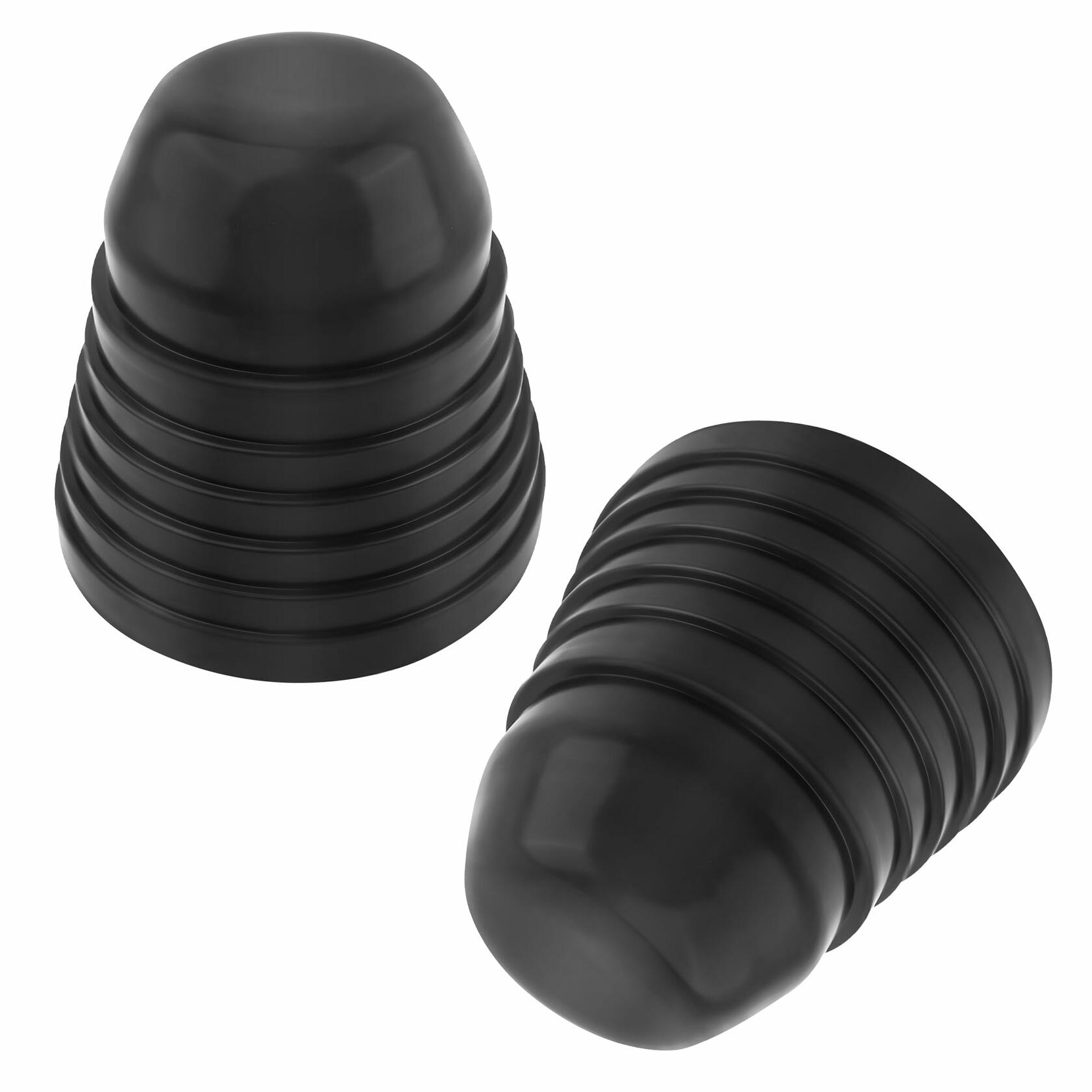 Universal Car Headlight Dust Cover Rubber Cap 2PCS 2.16-3.74 Inch