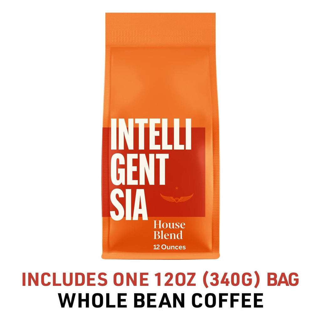 BestBy06/25 Intelligentsia Coffee Light Roast Whole Bean House Blend 12oz