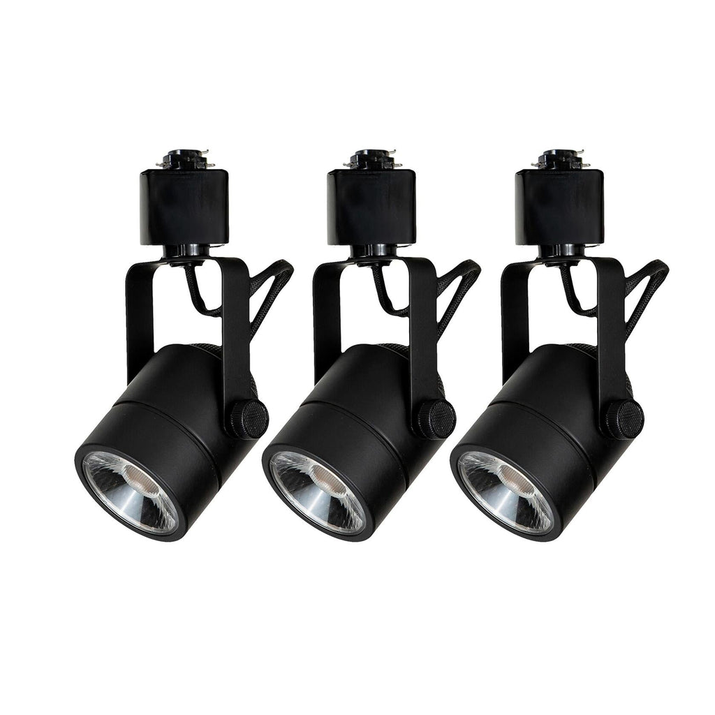 YOORIAL LED Track Light H Type Ceiling Spotlight 3 Pack Black