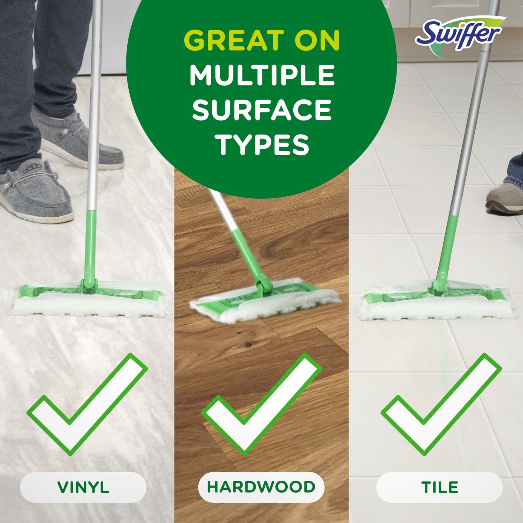 [Acceptable] Swiffer Sweeper Pet Heavy Duty Dry Cloth Refills Febreze 32 Count