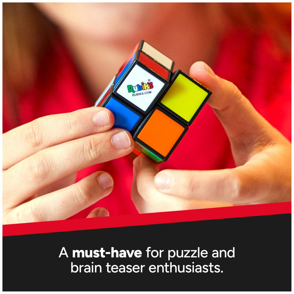 [Like New] Rubik's Cube Official 2x2 Mini Brain Teaser Classic Color-Matching Puzzle