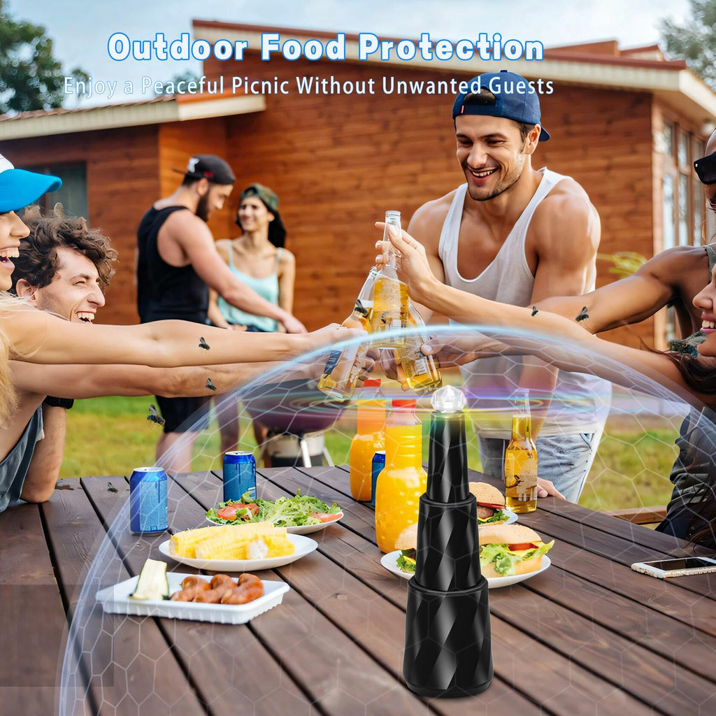 [Like New] zenhealth 4 Pack Fly Fan Portable Battery Powered for Table Desk Camping