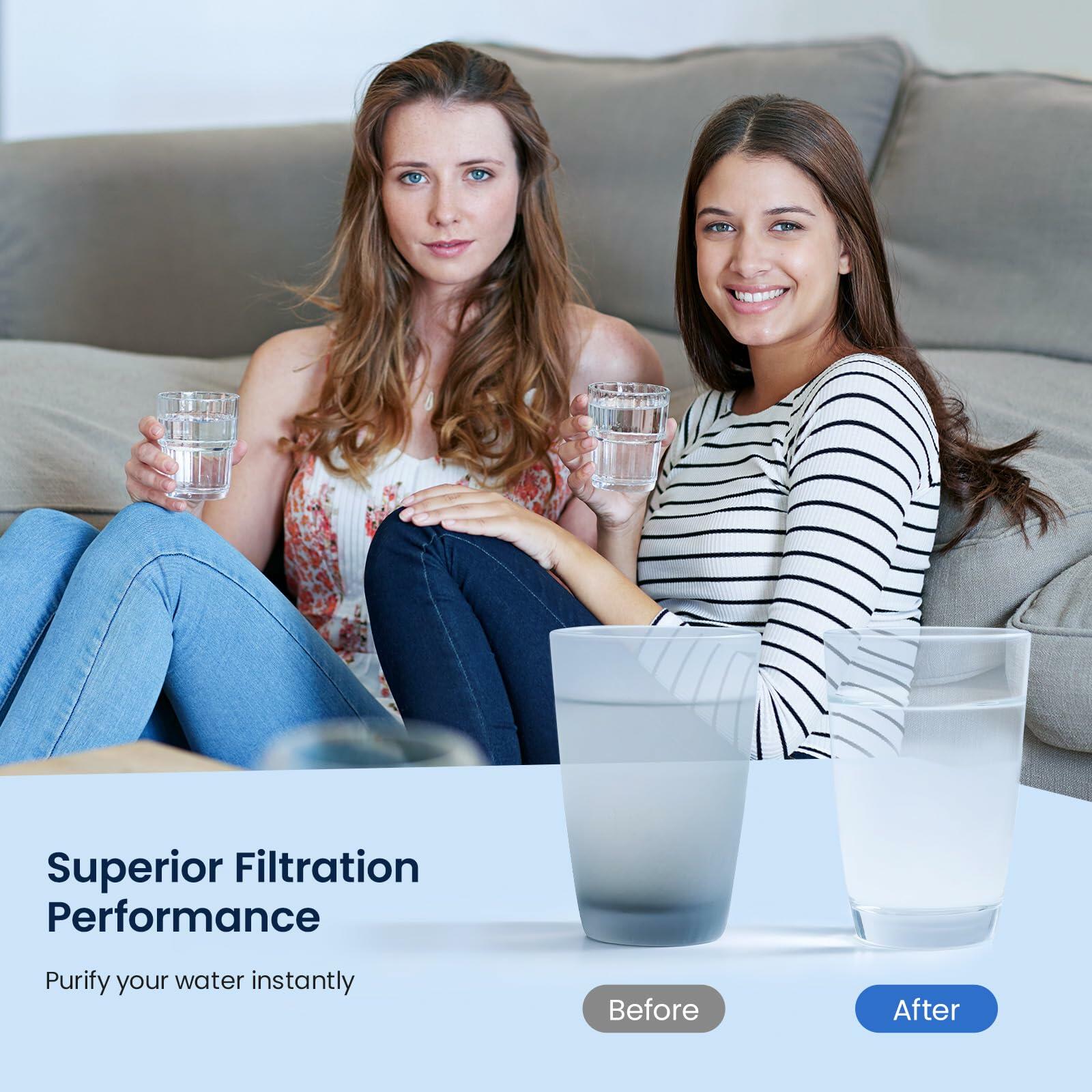 GLACIER FRESH Replacement MWF Refrigerator Water Filters 3 Pack
