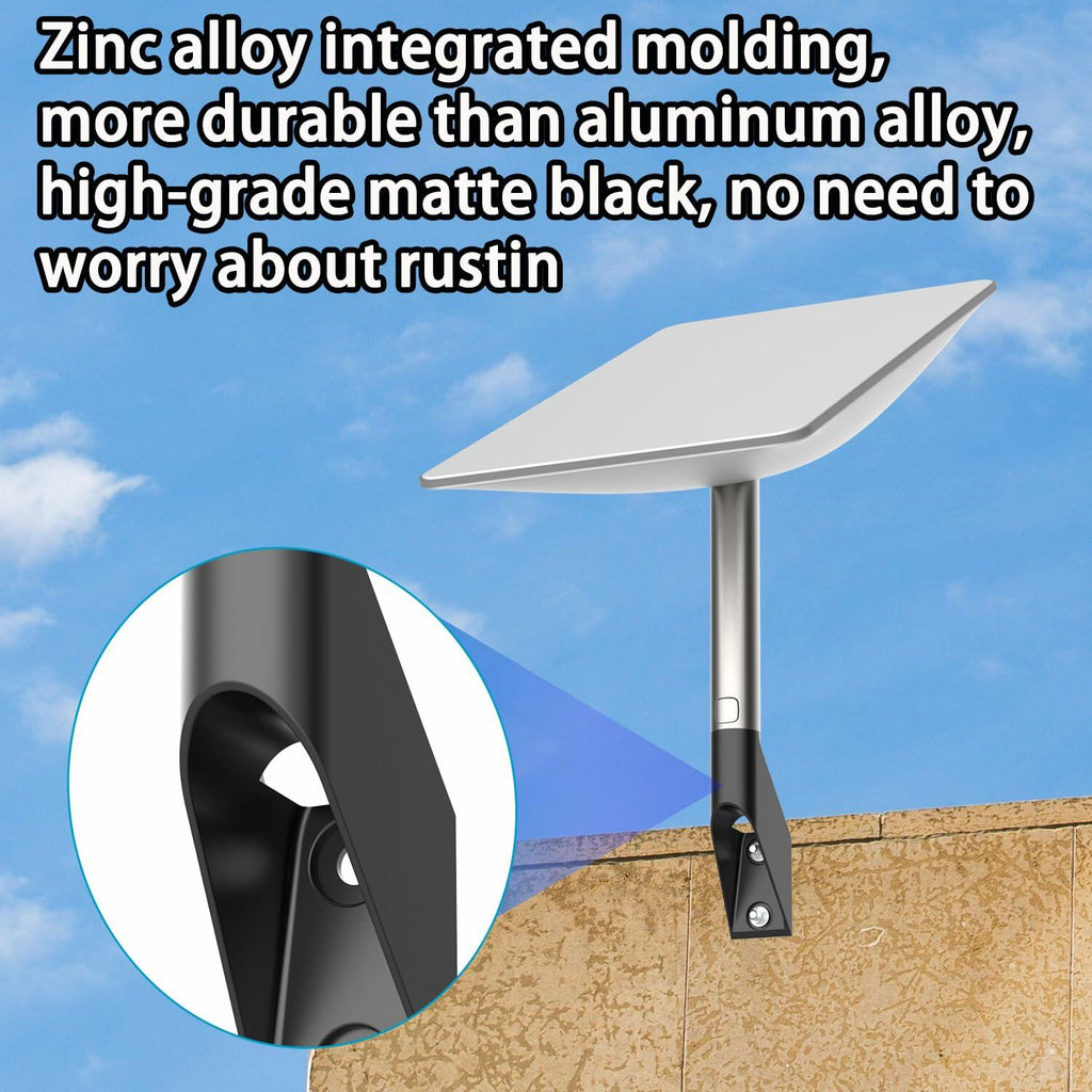 BUJ Starlink V2 Short Wall Mount for Starlink Gen 2 Satellite Kit
