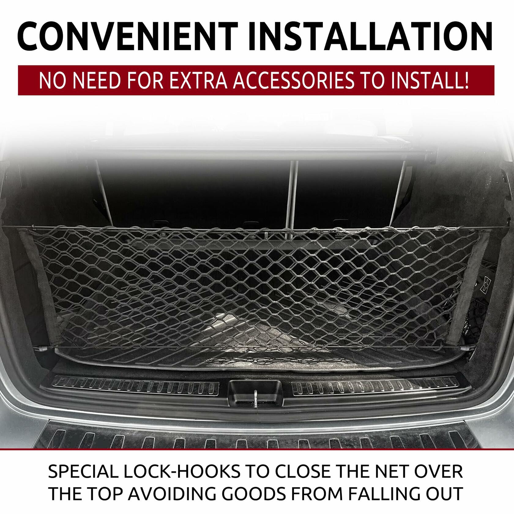 Envelope Trunk Cargo Net Mercedes-Benz ML-Class W166 2012-2015