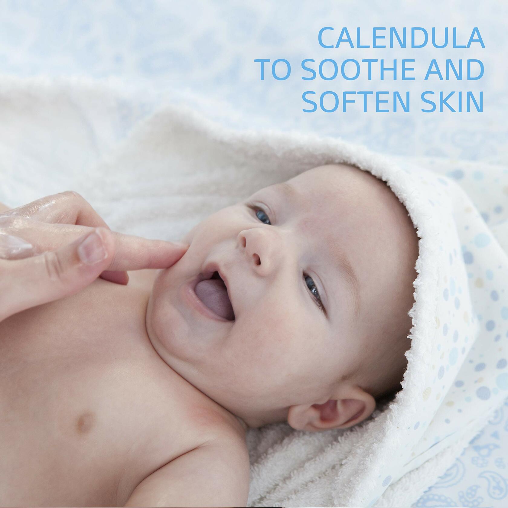 Cetaphil Baby Daily Lotion Organic Calendula Vitamin E Sweet Almond 13.5oz