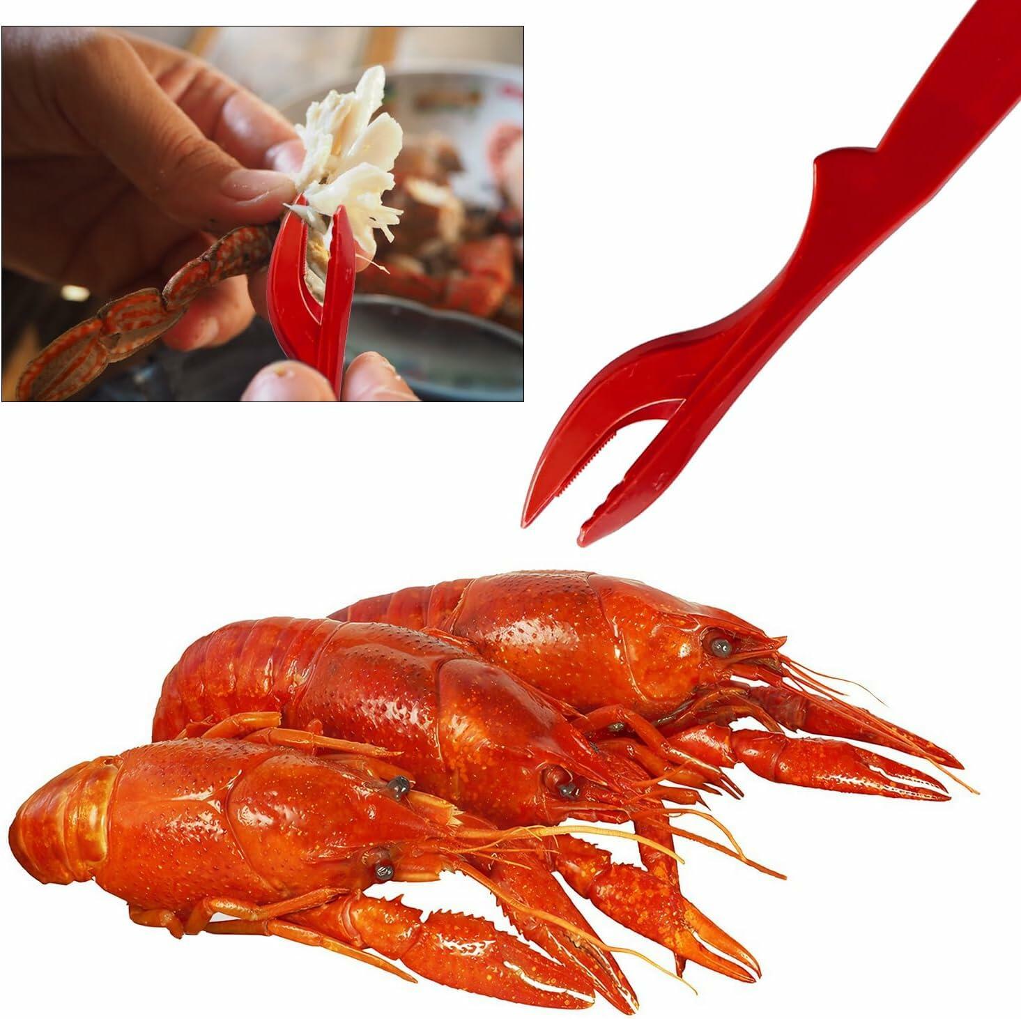 [Like New] Seafood Tools Set Crab Leg Crackers Lobster Picks Shellfish Tools 1.04lb