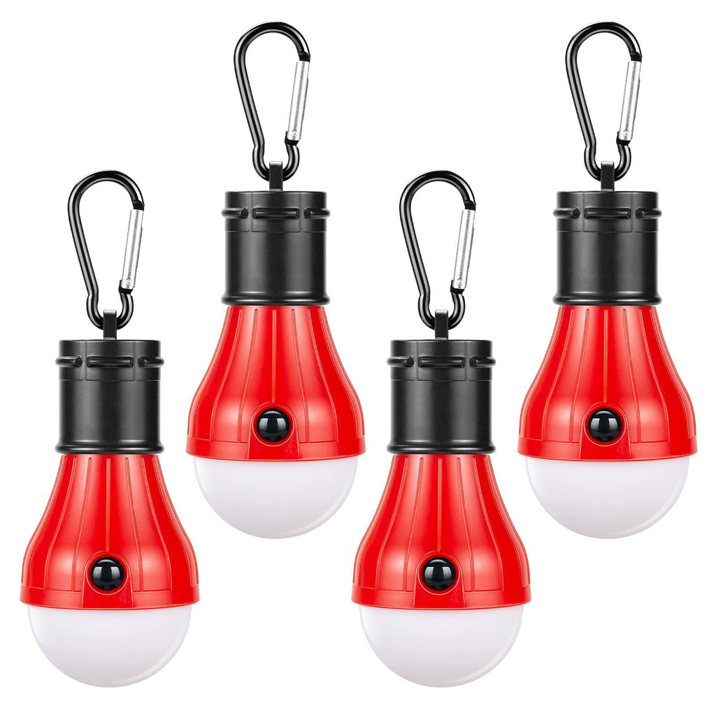 [Like New] Doukey Portable Camping Lanterns 4 Pack LED Tent Emergency Light