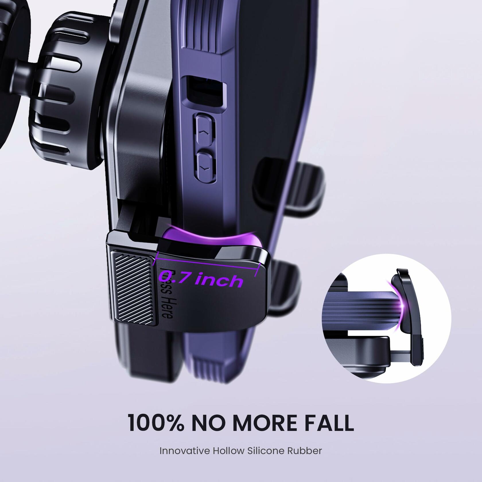 Car Phone Holder Air Vent Mount Universal Fit iPhone Android Smartphones
