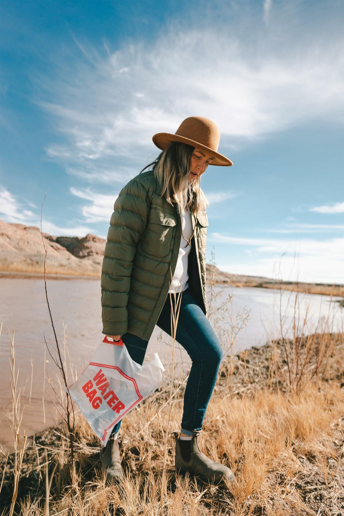 Stansport 2 Gallon Water Bag Heavy Duty Collapsible Portable Carrier #292