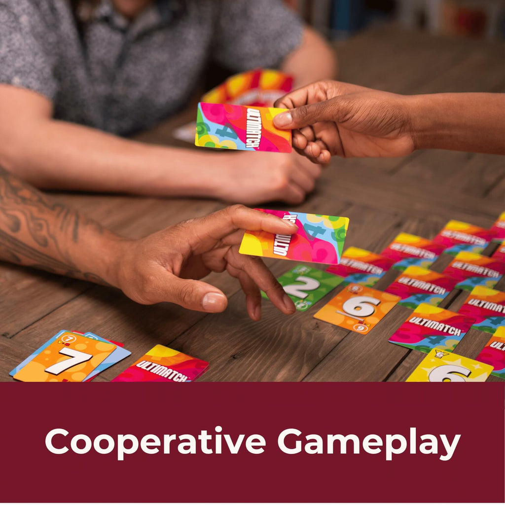 Fireside Games Ultimatch Cooperative Card Game Matching Colors & Numbers