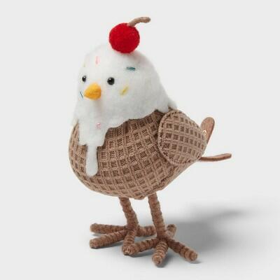 Featherly Friends Sprinkles Ice Cream Sun Squad 2025 Fabric Bird Multicolor