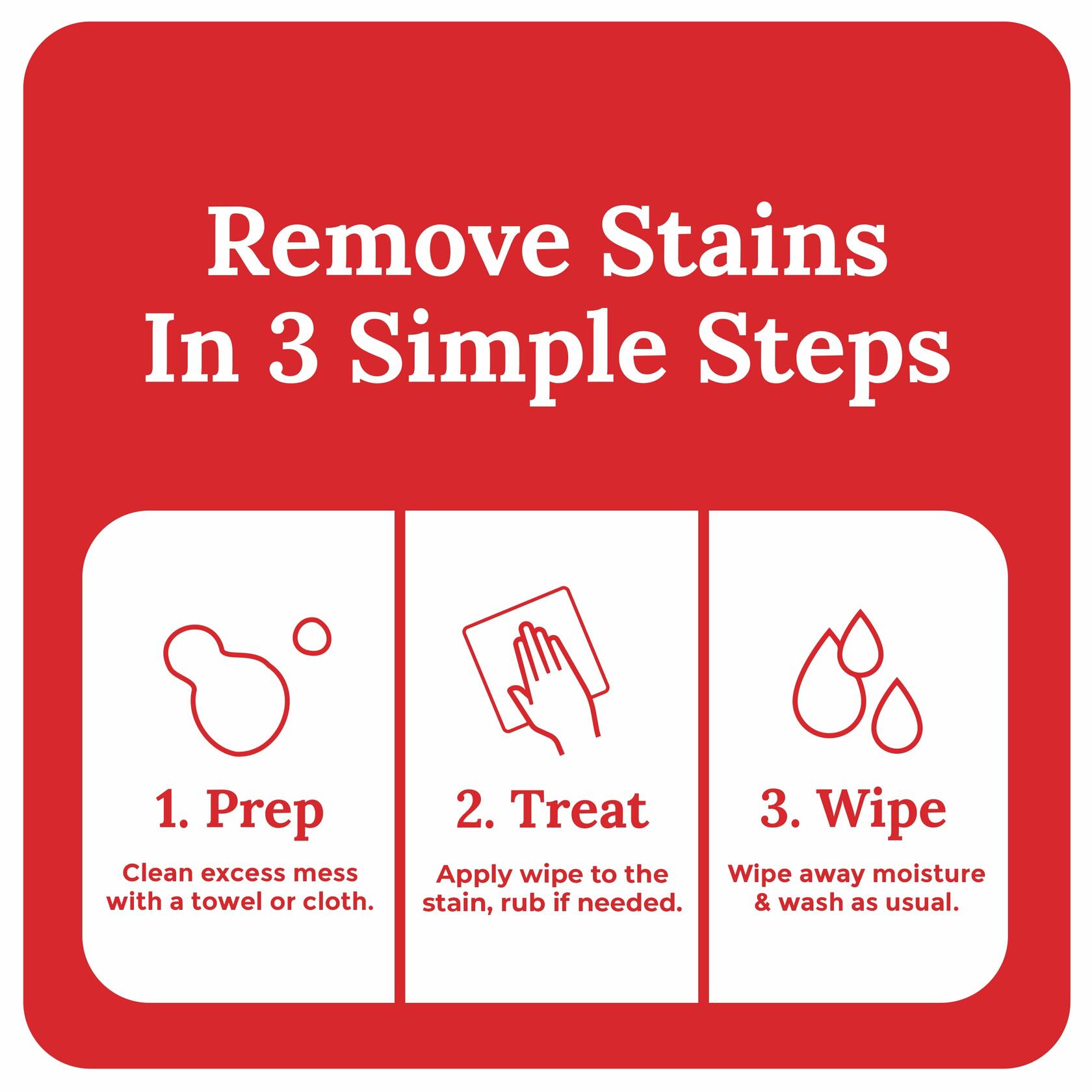 [Like_new] Emergency Stain Rescue 5 Count Pack White Professional Grade Formula