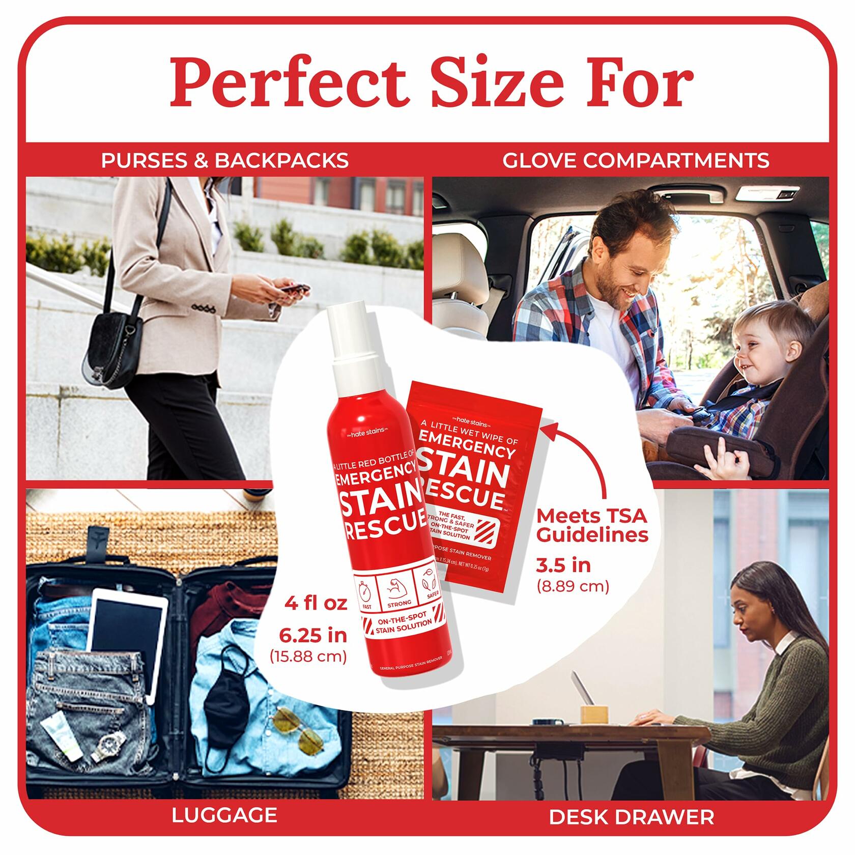[Like_new] Emergency Stain Rescue 5 Count Pack White Professional Grade Formula