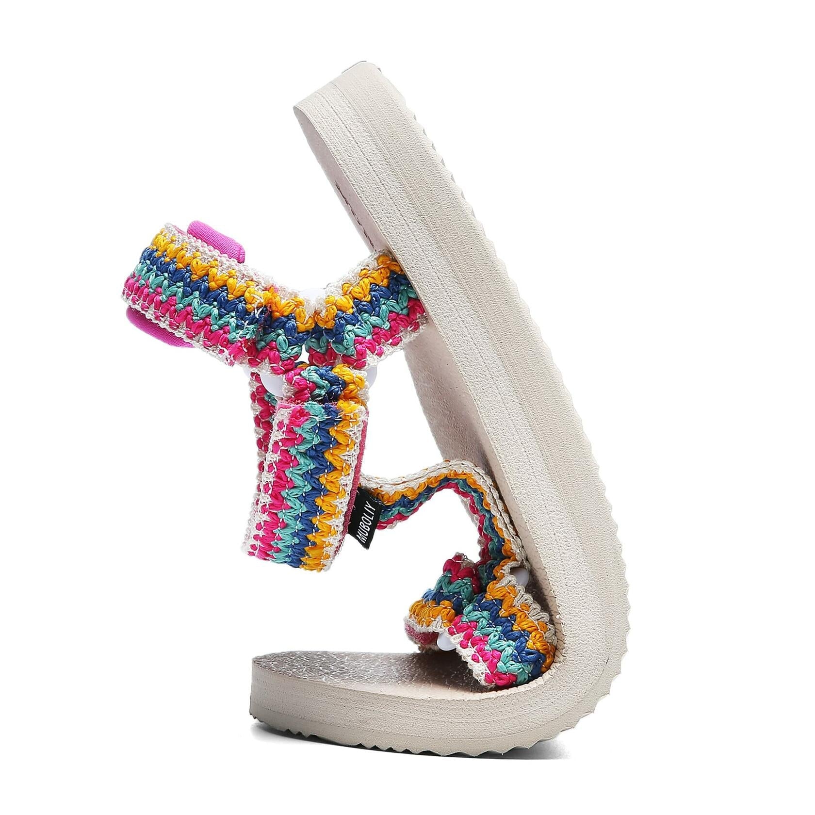 Muboliy Women's Casual Summer Water Sandals with Arch Support Size 38