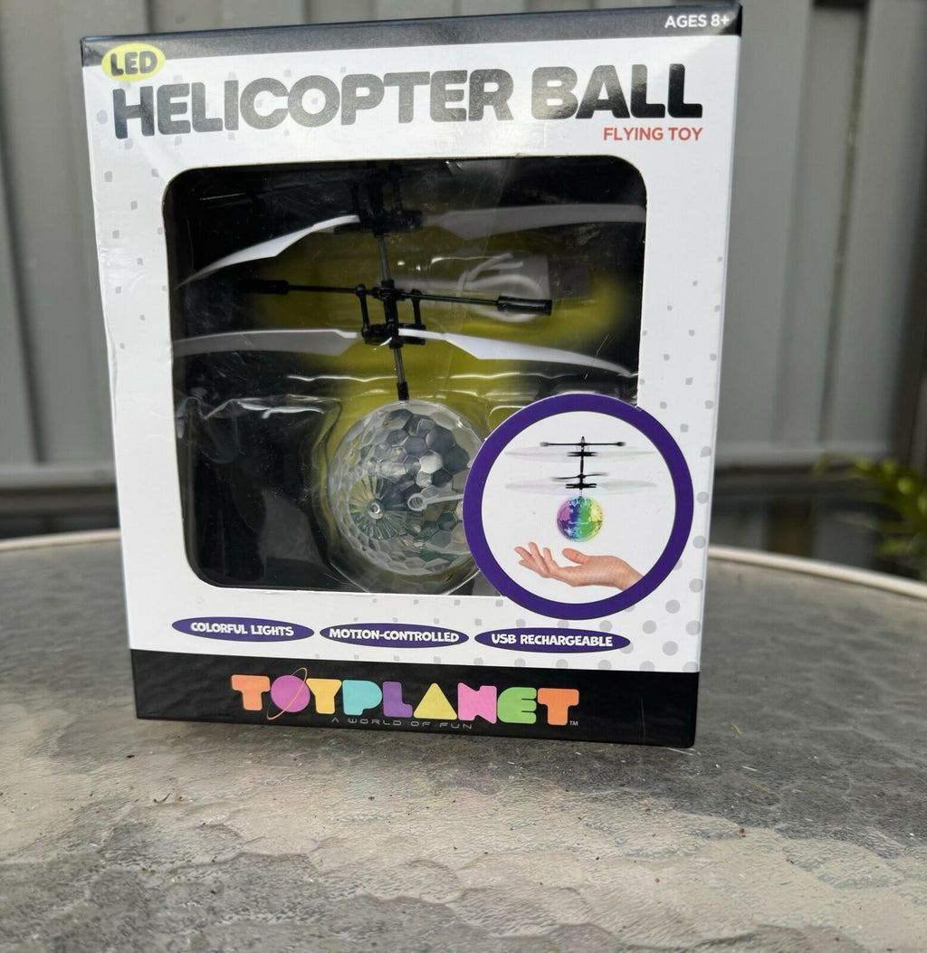 TOYPLANET Helicopter Ball Motion Controlled Flying Toy Multi-Color