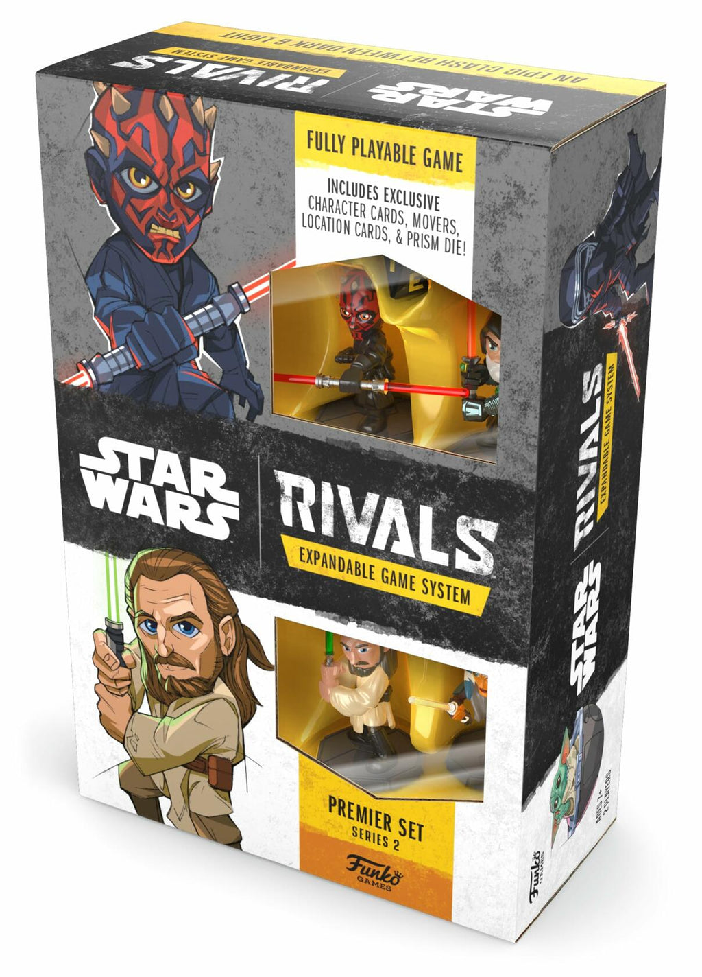 Funko Games Star Wars Rivals S2 Premier Set 4 Exclusive Characters 2 Players 7+