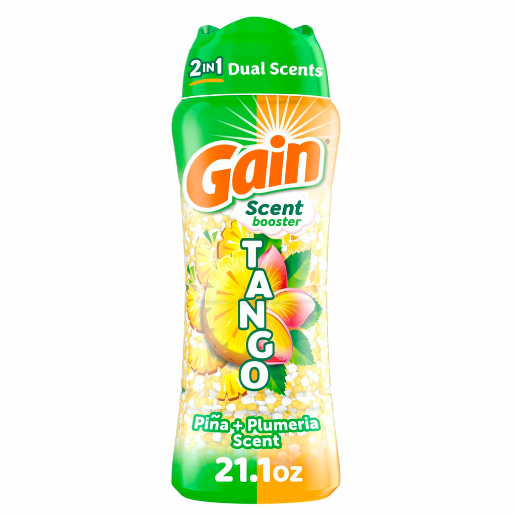 Gain Tango 2-in-1 Laundry Scent Booster Beads Piña Plumeria Scent 21.1oz