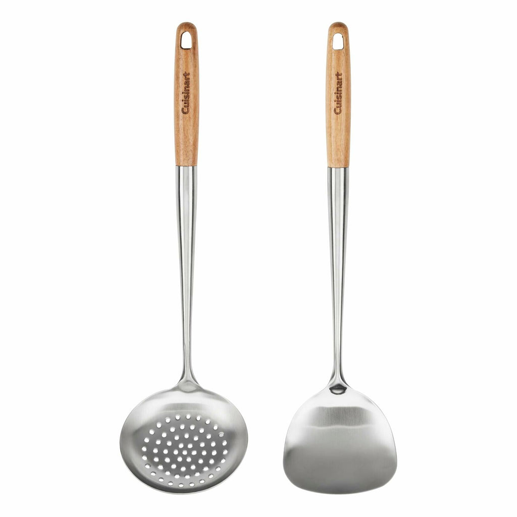 Cuisinart Set of 2 Wok Tools (Turner, Skimmer)