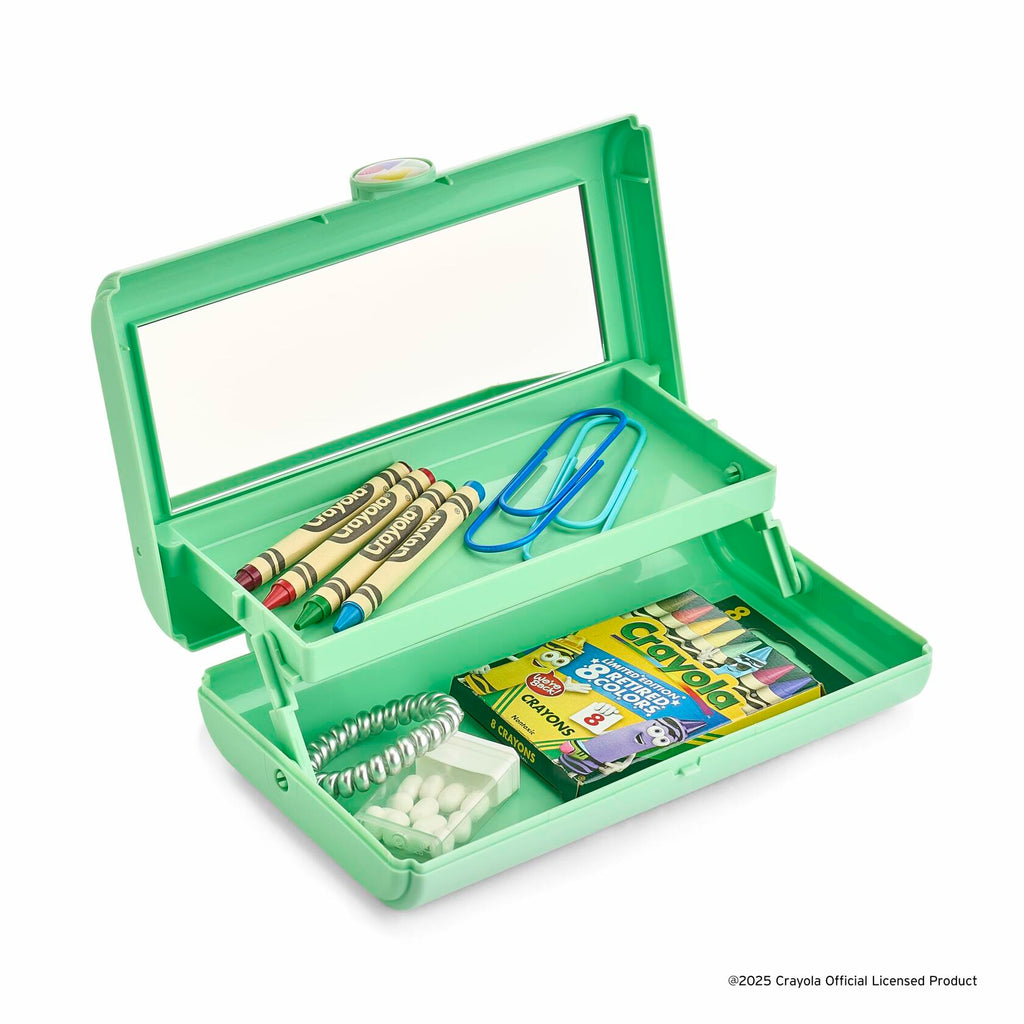 Caboodles Take It Tote Makeup Travel Case Magic Mint Limited Edition