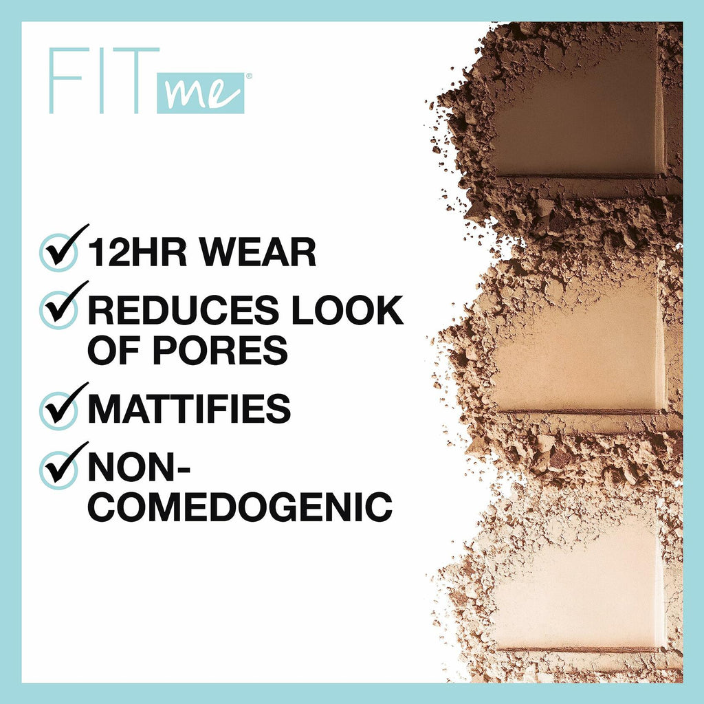 Maybelline New York Fit Me Matte Plus Poreless Powder Mocha 0.29oz