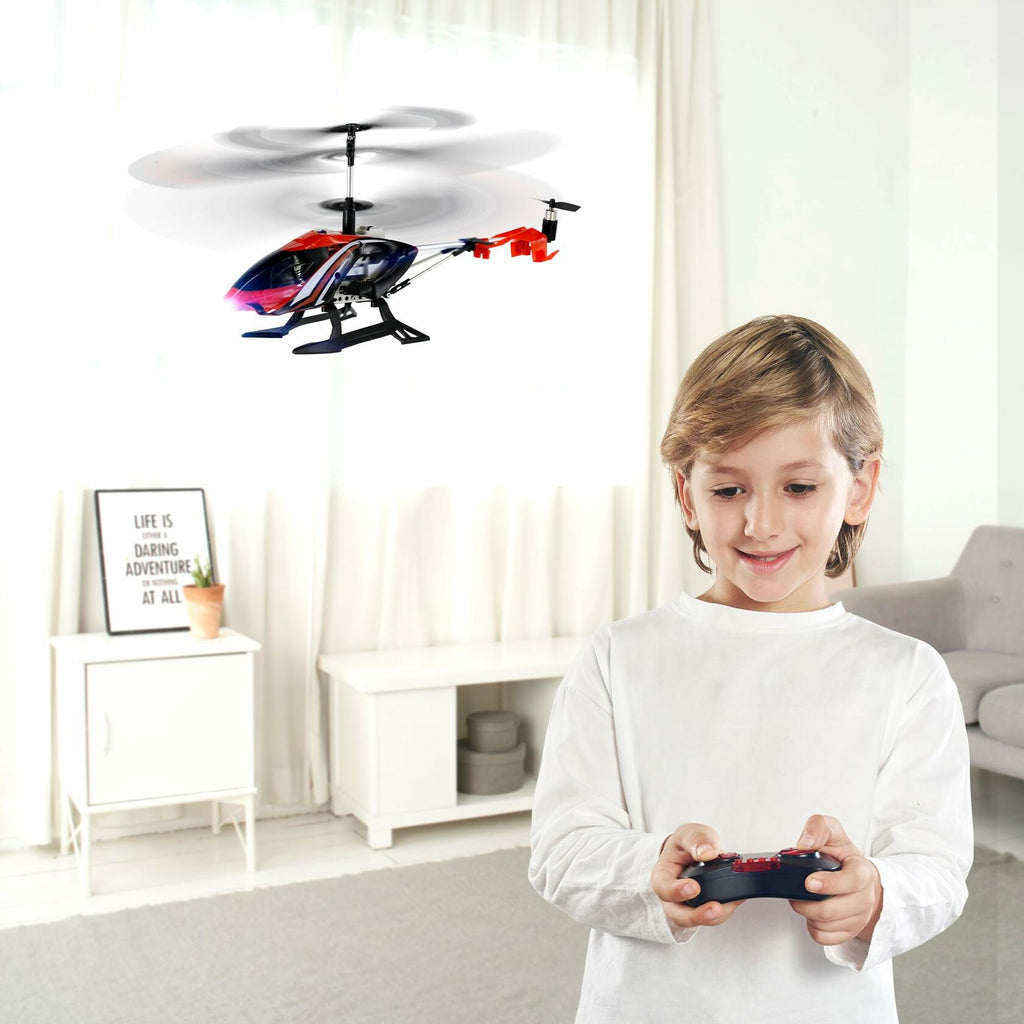 [Like New] AlphaToys RC Helicopter Sky Rover Knight Vision LED Lights Red. Up to 7 minutes