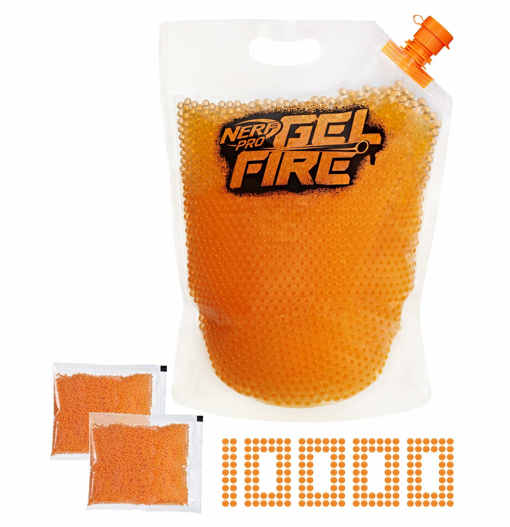 Nerf Pro Gelfire Refill 10,000 Dehydrated Gelfire Rounds Ammo