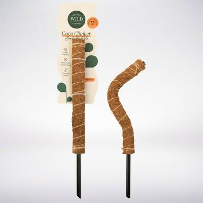 WE THE WILD Houseplant Moss Pole Coco Climber Wood Indoor 1 Pack