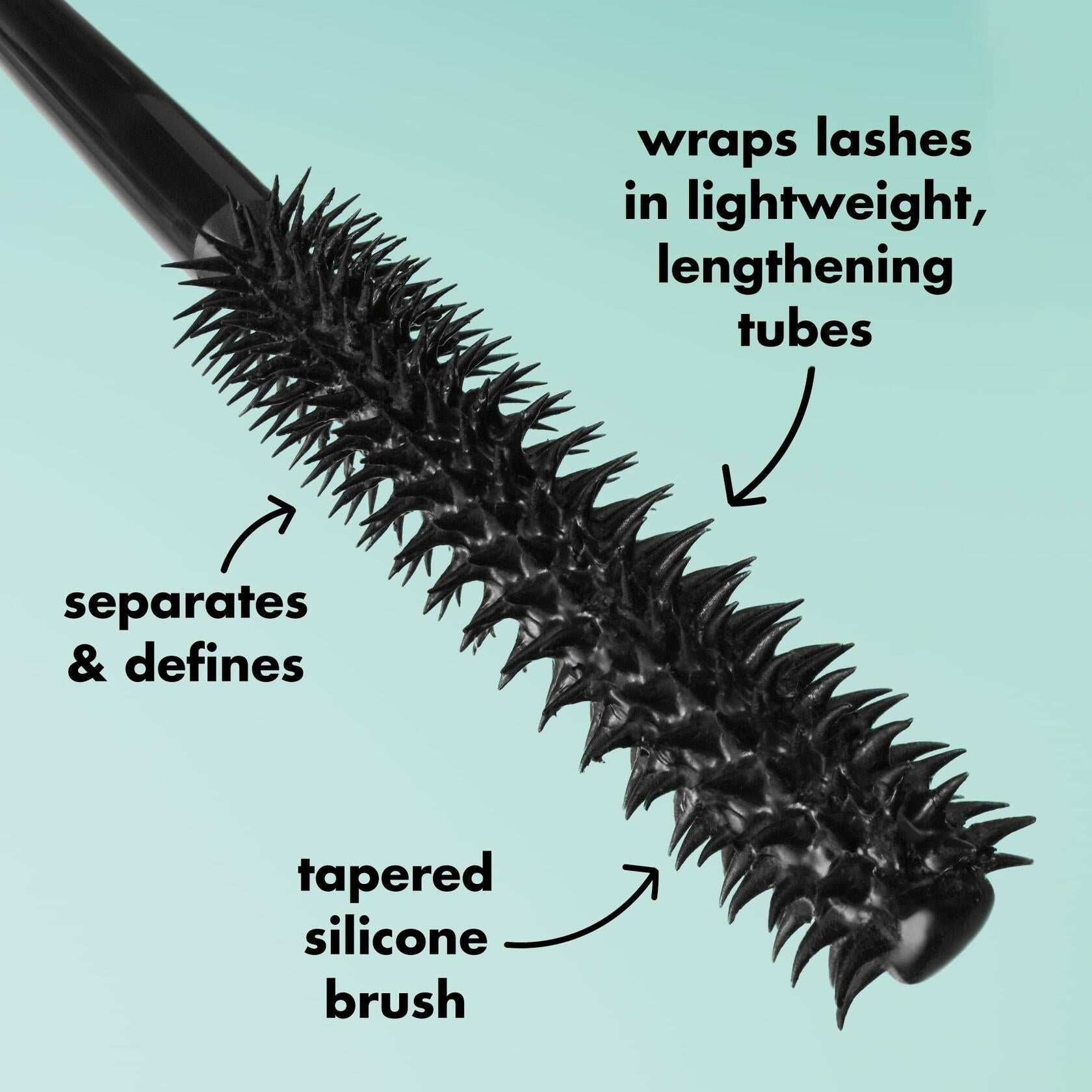 [Like New] e.l.f. Lash XTNDR Mascara Tubing Technology Clump & Flake Free Deep Brown 0.25oz