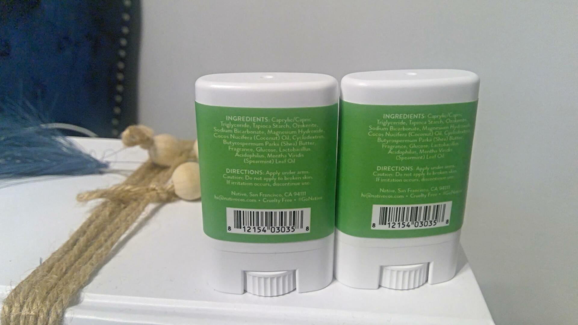 Native Cucumber Mint Aluminum Free Body Deodorant 1 Count