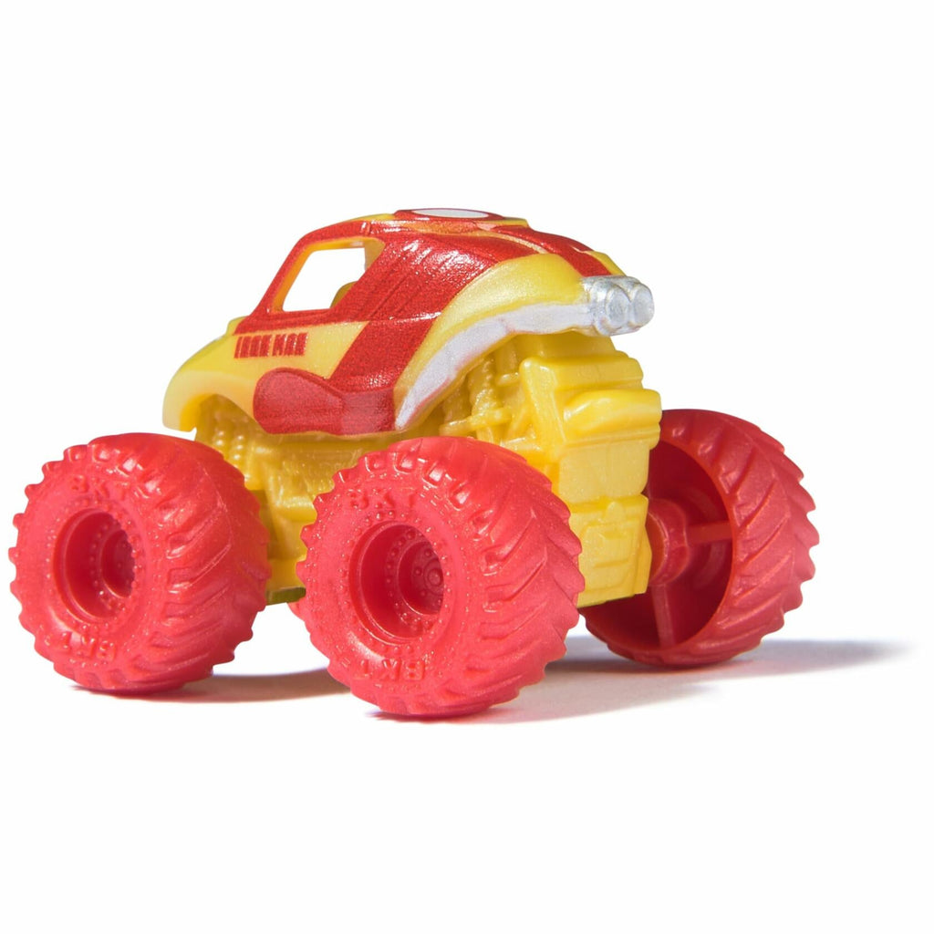 Monster Jam Marvel Mini Monster Truck 3-Pack Thor Black Panther Iron Man
