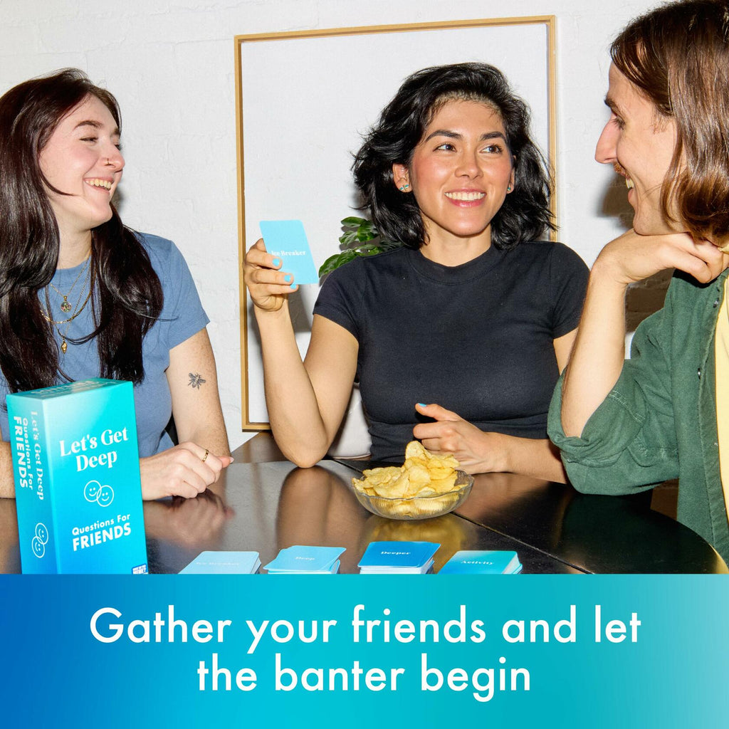 WHAT DO YOU MEME? Let's Get Deep Friends Edition Card Game 400 Cards