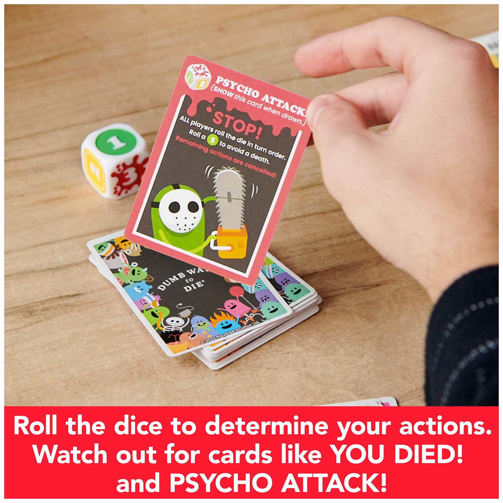 Spin Master Dumb Ways to Die Card Game Survival Strategy 2-5 Players Ages 12+