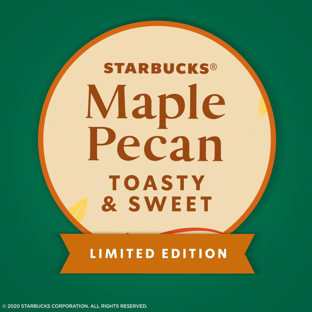 Starbucks Coffee K-Cup Pods Maple Pecan 22 Count