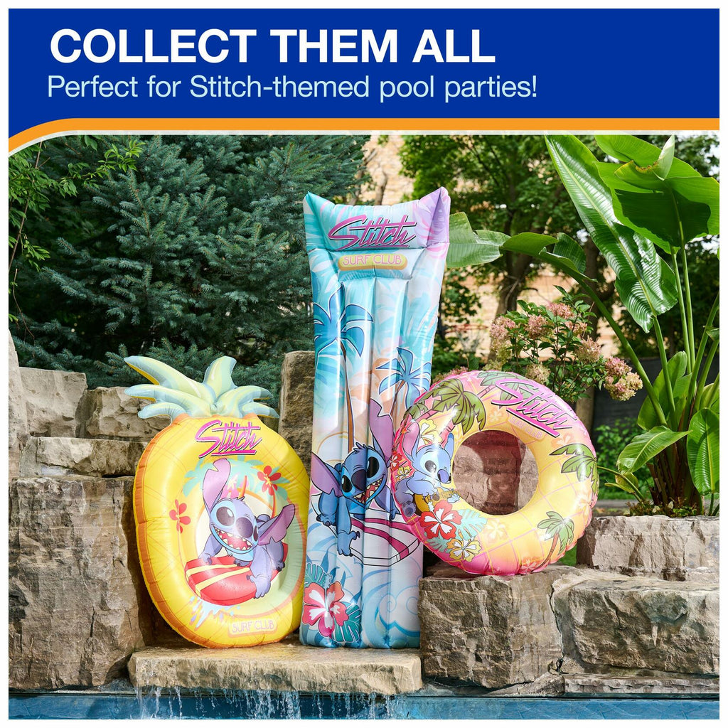 Swimways Stitch Swim Tube Pool Float Inflatable Disney Kids Pool Toy