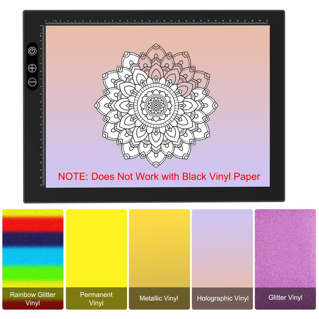 [Like New] Portable Rechargeable A4 LED Light Box Ultra-Thin Adjustable Light Pad