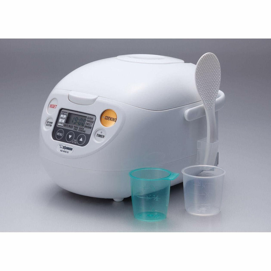 Zojirushi Micom Rice Cooker and Warmer 10-Cup Cool White