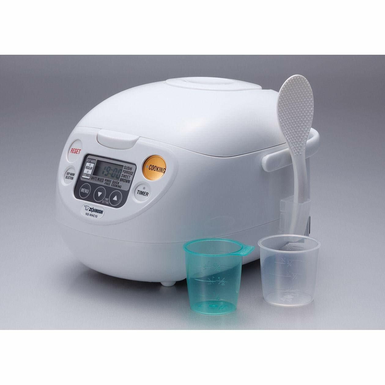 Zojirushi Micom Rice Cooker and Warmer 10-Cup Cool White