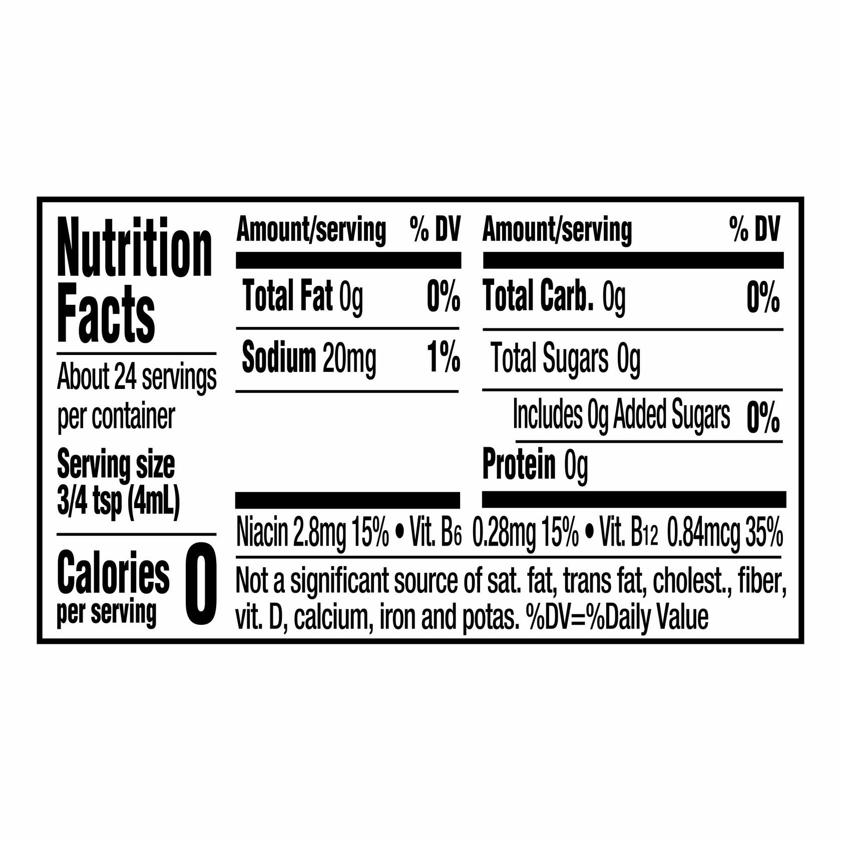 Mio Energy Liquid Water Enhancer Black Cherry 3.24 fl oz Bottle