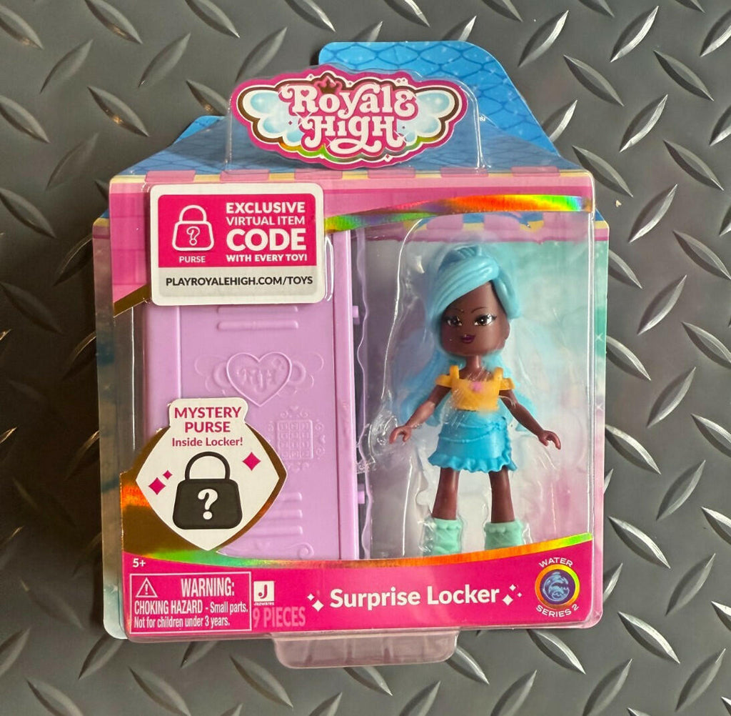 Jazwares Royale High Water Fairy Series 2 Surprise Locker Doll w/ Code