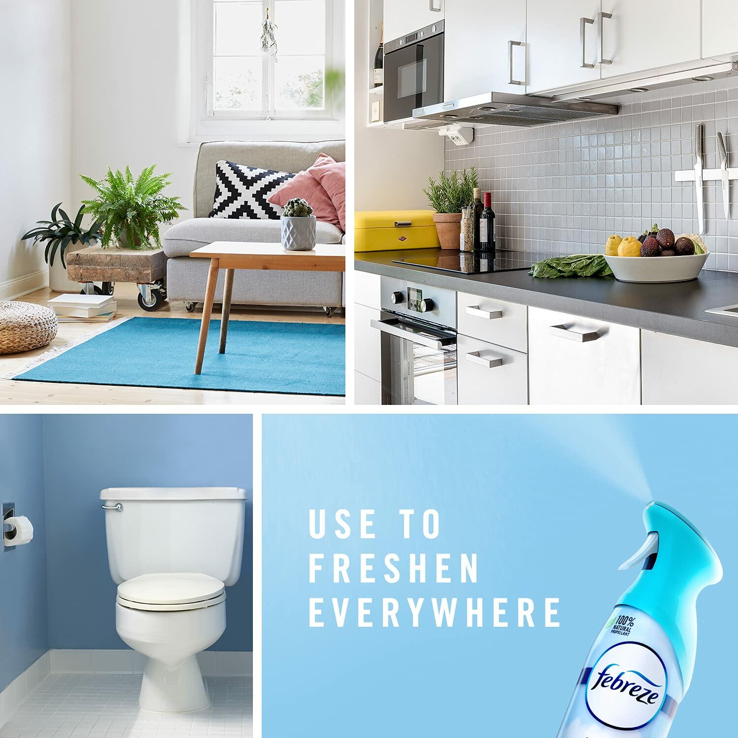 Febreze Air Mist Odor-Fighting Air Freshener Southern Lilac Mornings 8.8oz