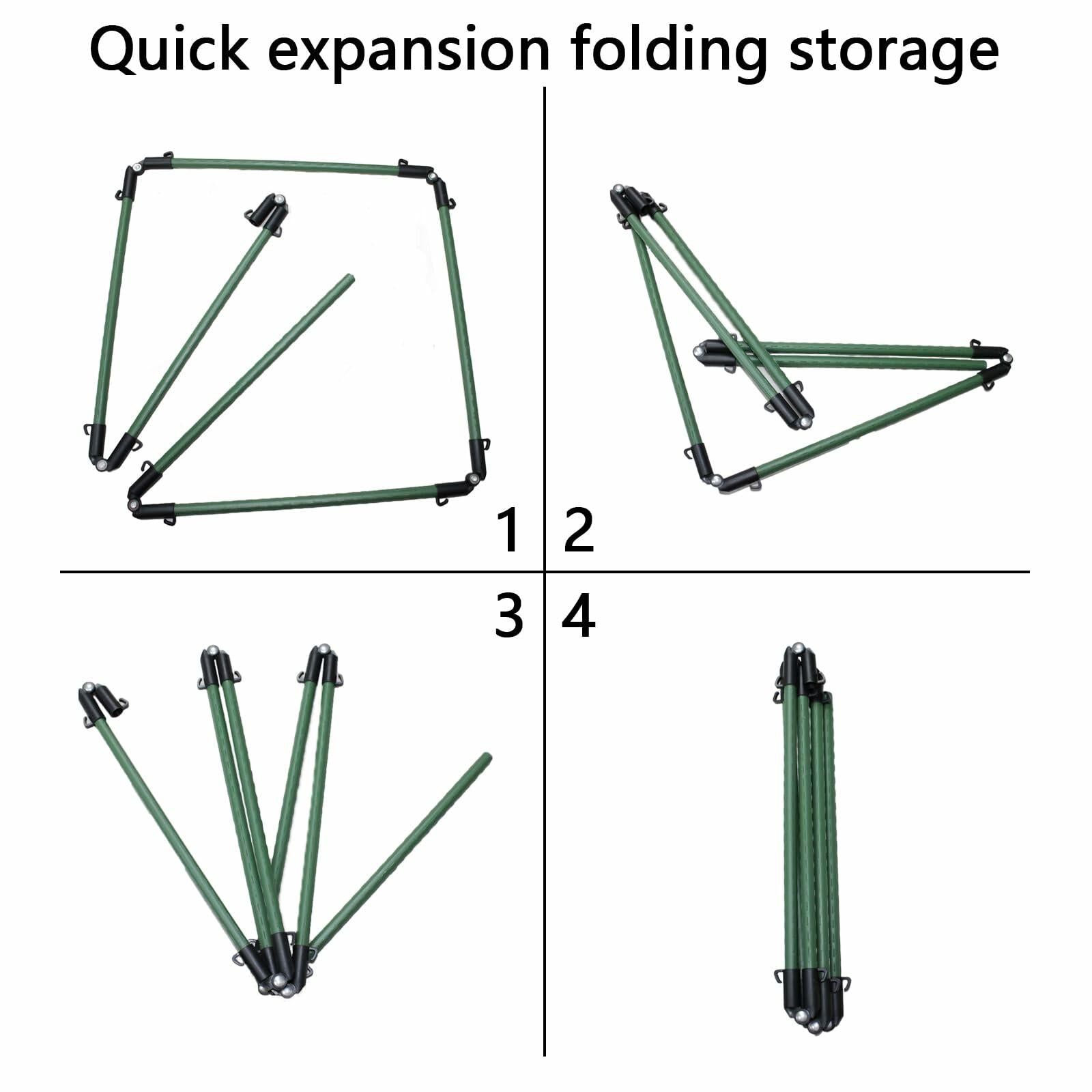 Huang Yunming 7pc Pentagonal Agile Speed Rings Portable Training Set