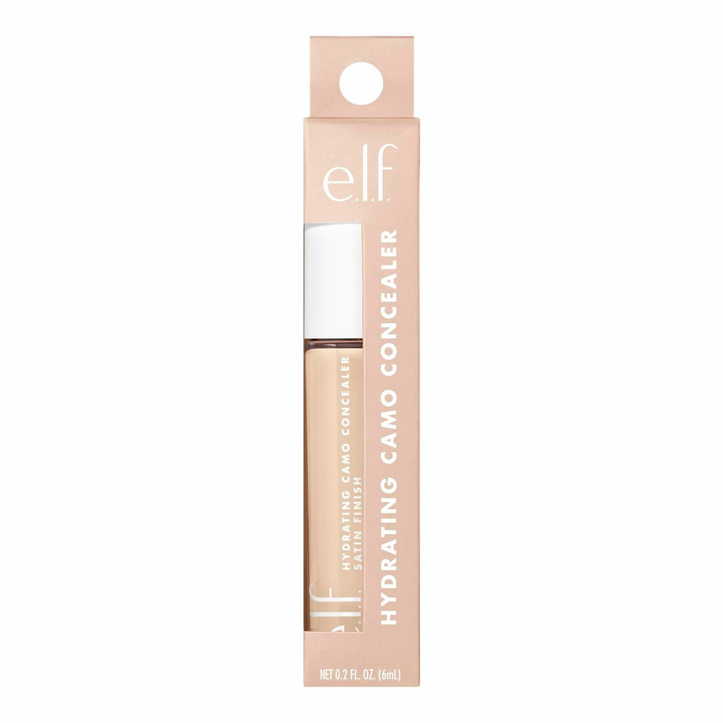 e.l.f. Hydrating Camo Concealer Full-Coverage Satin Finish Light Ivory 0.2oz