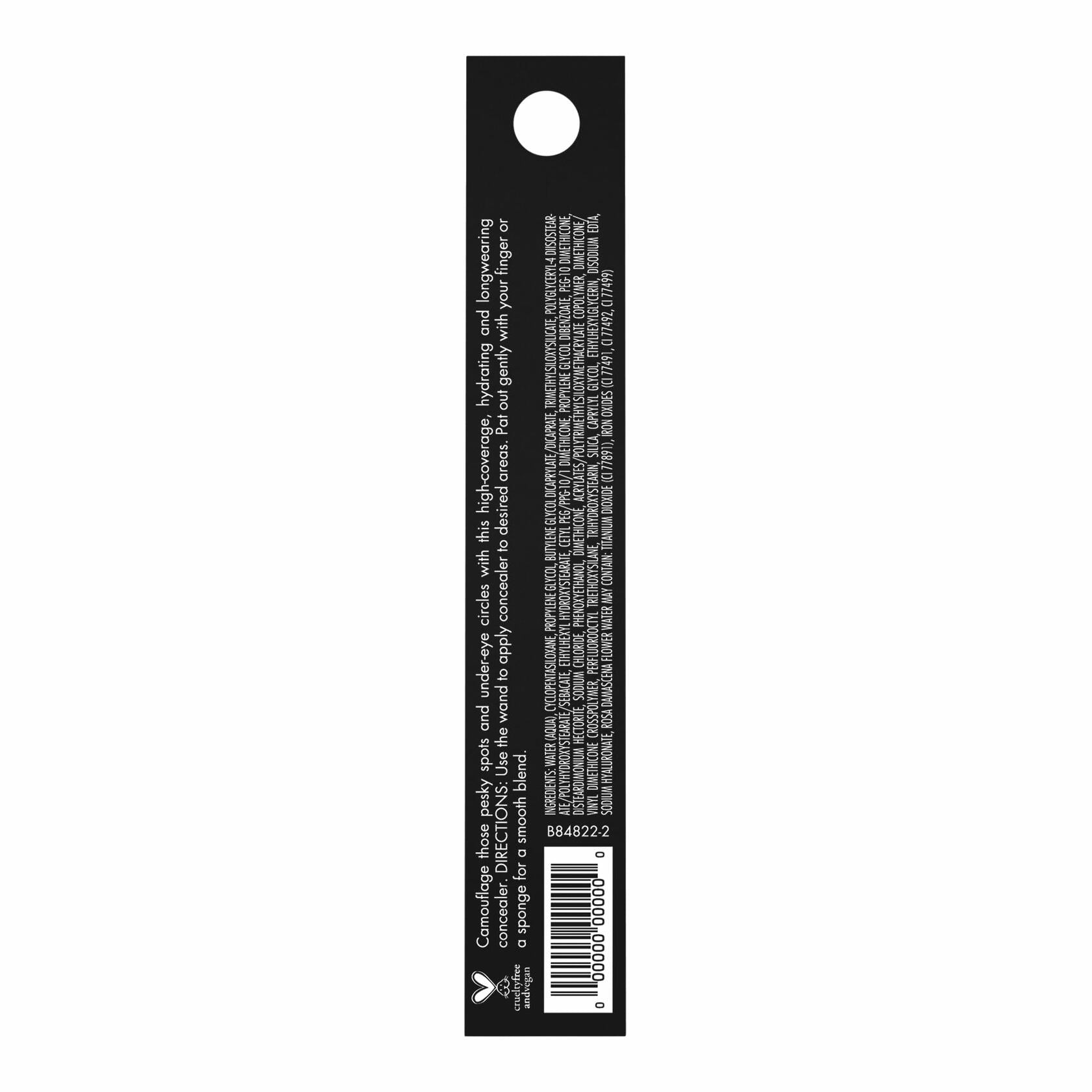 e.l.f. Hydrating Camo Concealer Full-Coverage Satin Finish Light Ivory 0.2oz