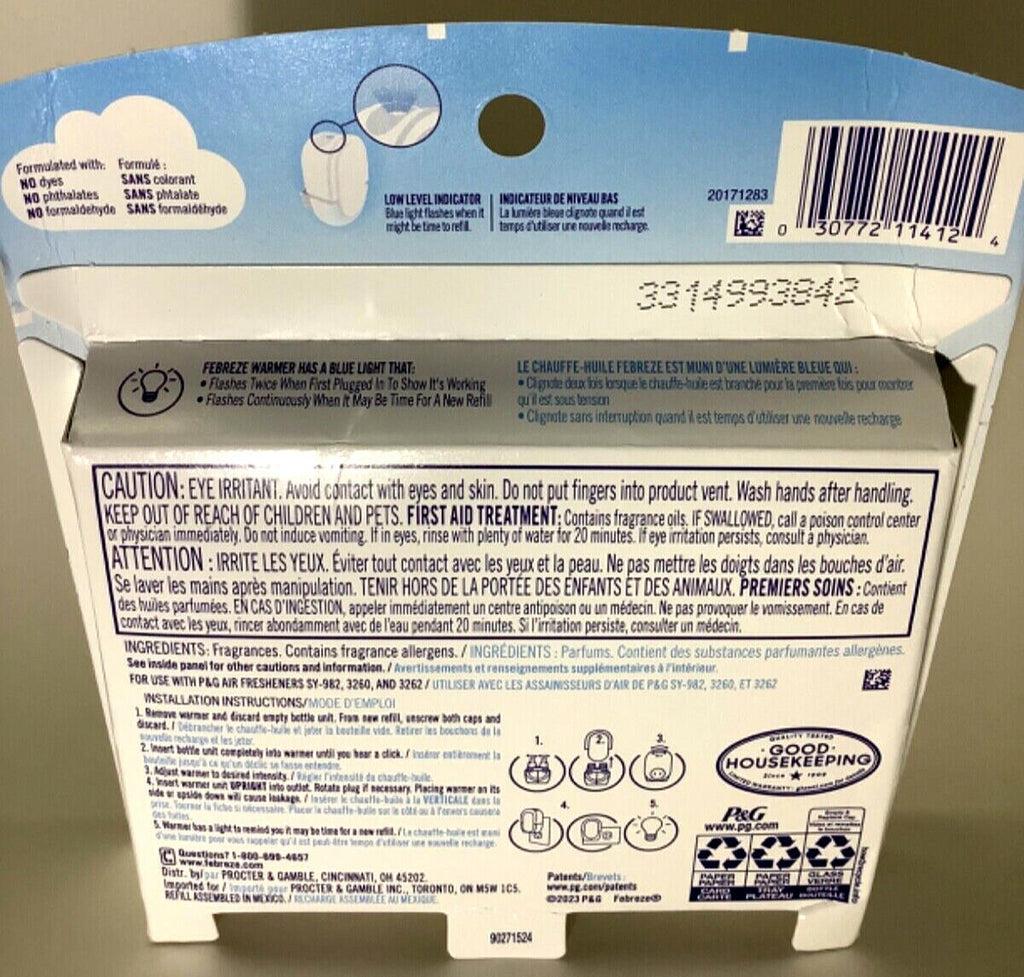 Febreze Plug Dual Refill Southern Lilac Mornings Scent 0.87fl oz 2 Pack Beige